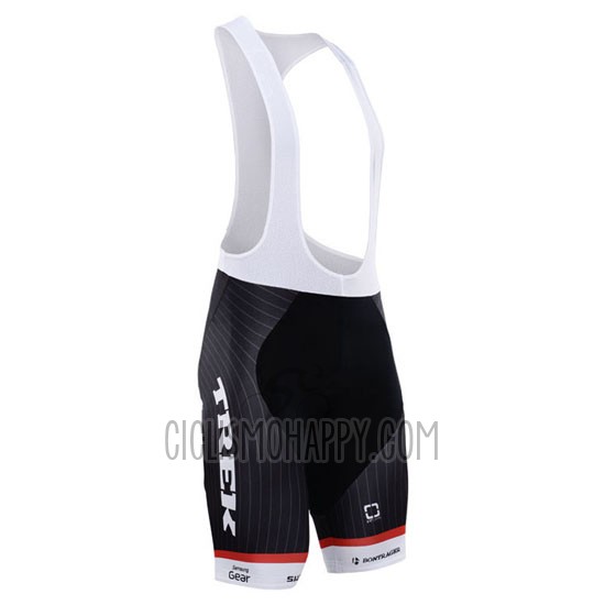 Trek Factory Racing Cycling Jersey Bib Short 2015 Short Sleeve White and Black